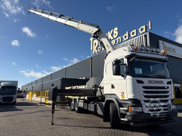  Scania R 450 + HIAB 422 E-6---6X EXT.+ EURO 6 + 6X2 + ...