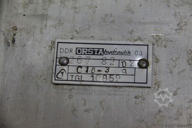 Hydraulic pump double ORSTA A16R / C16-3R TGL 10859