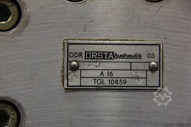 Hydraulic pump double ORSTA A16R / C16-3R TGL 10859