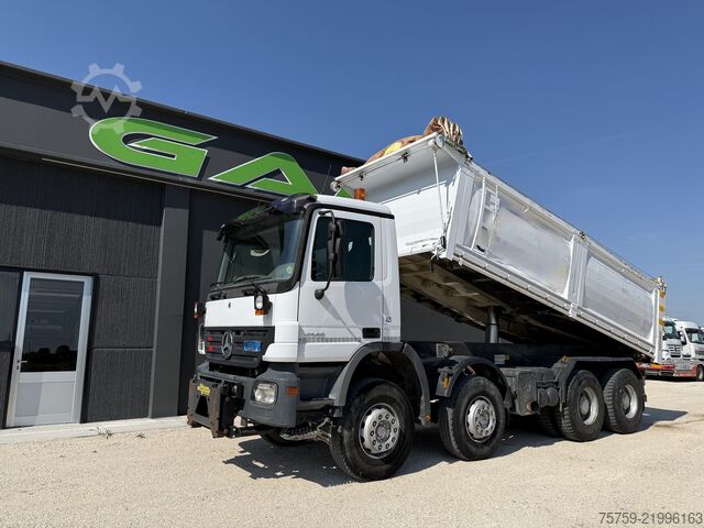 Autocarro ribaltabile Mercedes-Benz Actros 4146K Kipper 8x4 40T Euro3