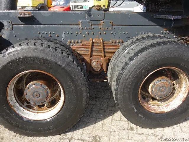 3-sidig tipp MAN 41-414 MEILLER KIPPER 8X4,MANUAL POMP