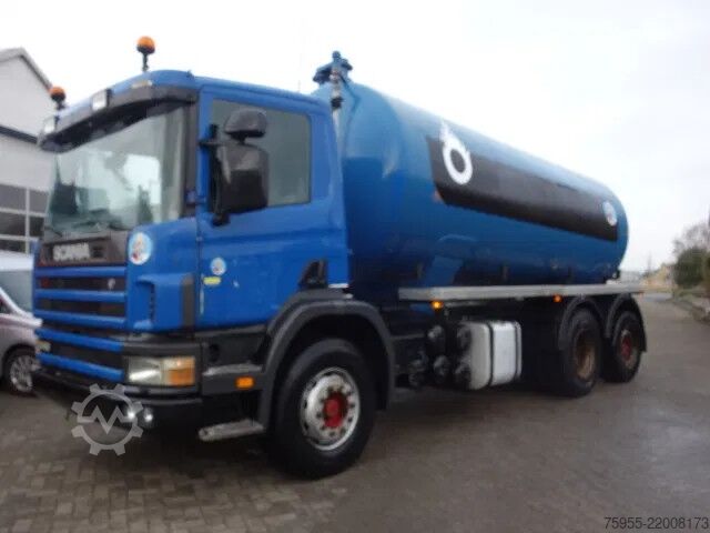 Sugande fordon Scania P114-340 16000 LITER VACUUM TOILET TRUCK,MANUAL...