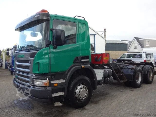 Standartinis-SZM Scania P420 6x4 steelsprings