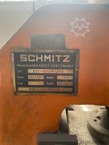 Slitlína SCHMITZ AC5-110/220/800