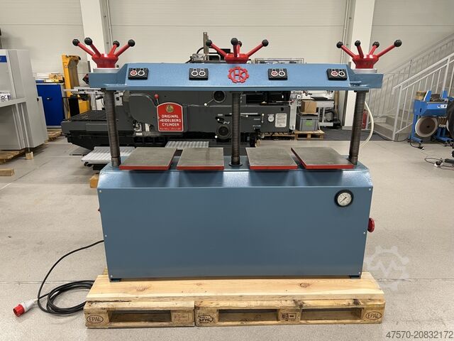 Prensa hidráulica de encuadernación Lechner IV B Hydraulic Bookbinding Press