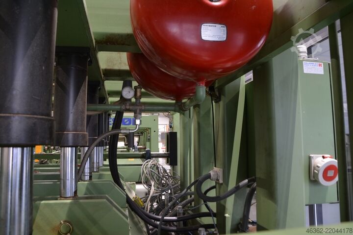 Prensa passante com pressão lateral Kallesoe PRASA DO KLEJENIA  LV 351