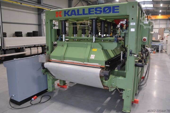 Prensa passante com pressão lateral Kallesoe PRASA DO KLEJENIA  LV 351