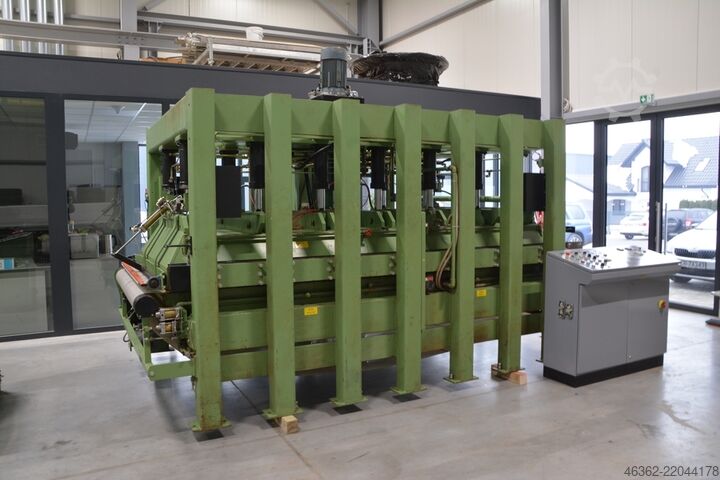 Prensa passante com pressão lateral Kallesoe PRASA DO KLEJENIA  LV 351