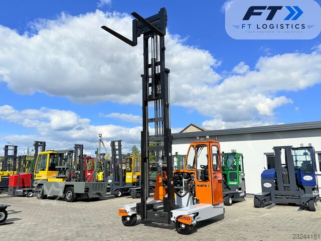 Carretilla retráctil de 4 vías Hubtex DQ45-D TRIPLEX 5500 FORK POSITIONER