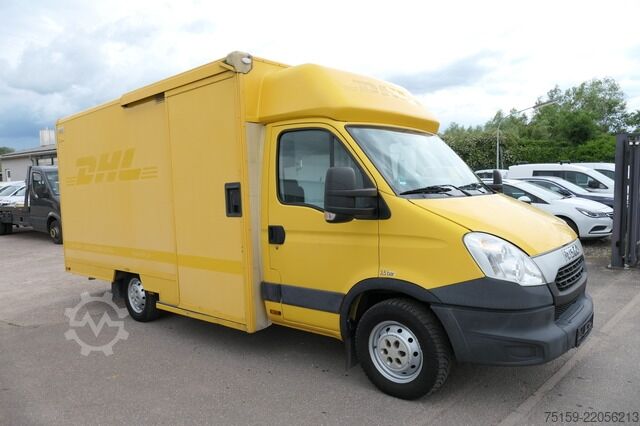 Transporter mit Koffer iveco Daily 35 S11 C30C AUTOMATIK KAMERA Regale LUFT DURCHGANG EURO-5 CoC