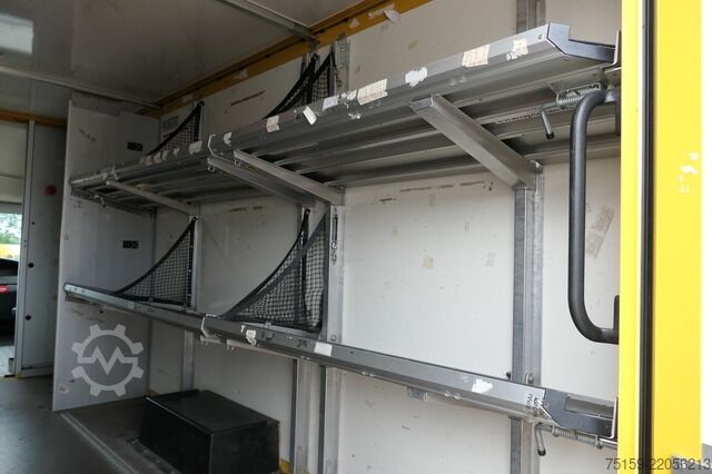 Transporter mit Koffer iveco Daily 35 S11 C30C AUTOMATIK KAMERA Regale LUFT DURCHGANG EURO-5 CoC