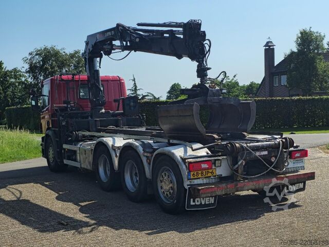 케이블 시스템 Scania P410 KRAAN/CONTAINER!! ZERO EMISSIES 2030!!TOP