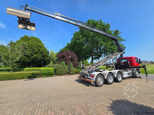 케이블 시스템 Scania P410 KRAAN/CONTAINER!! ZERO EMISSIES 2030!!TOP