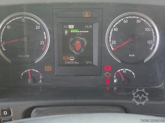 케이블 시스템 Scania P410 KRAAN/CONTAINER!! ZERO EMISSIES 2030!!TOP