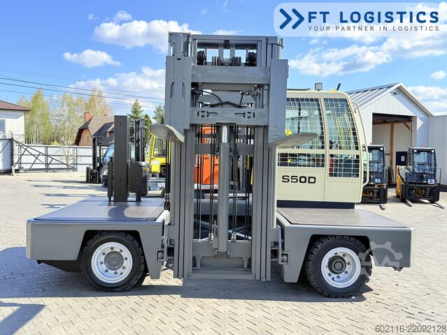 Carretilla elevadora lateral Hubtex S50D TRIPLEX 6300 FREE-LIFT PLATFORM1600