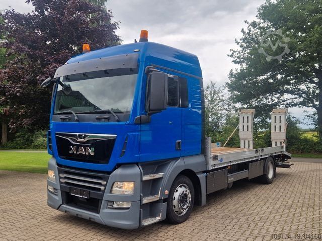 Truk derek MAN TGX 18.420 LL 4x2  *Baumaschinentransporter *