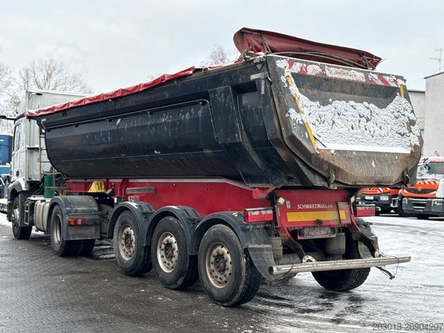 Semi-remorque benne SCHWARZMÜLLER SK K10VLN3 Kippauflieger 3 ACHS