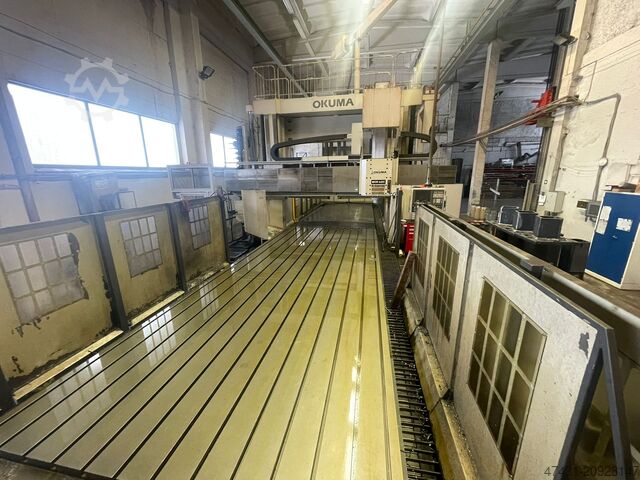 Dvigubo stulpo portalo tipo frezavimo staklės Okuma OKUMA MCR-A5C