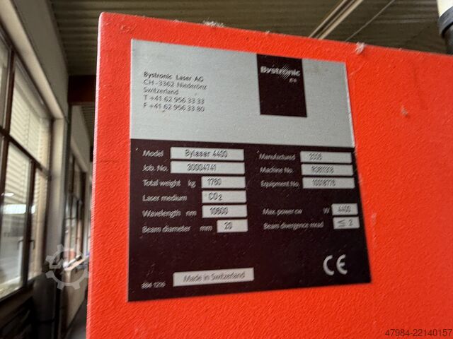 Máquina de corte por láser BYSTRONIC BYSTAR 3015