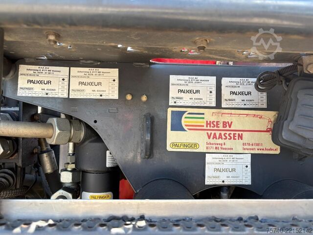 Cable system Ginaf X 3335 S + PALFINGER  E 165 Z + 6X6 + MANUAL + ...