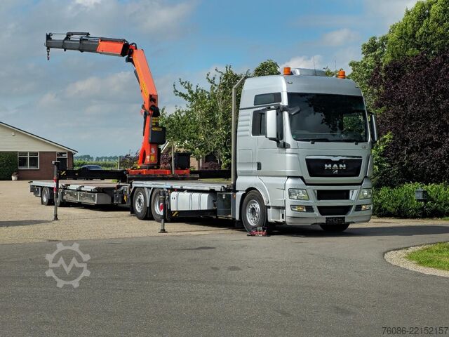 Truk derek MAN TGX 26.400 6x2 KRAANWAGEN!!PALFINGER 34TM !! AF...