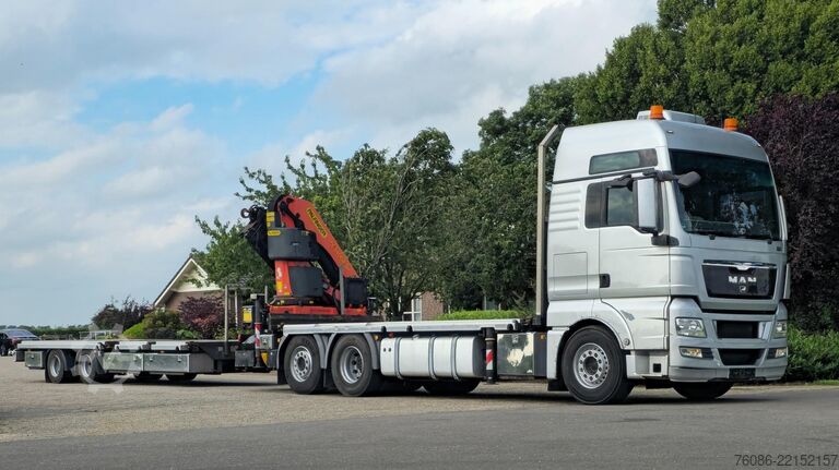 Truk derek MAN TGX 26.400 6x2 KRAANWAGEN!!PALFINGER 34TM !! AF...