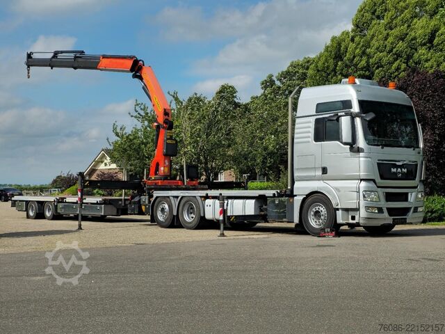 Truk derek MAN TGX 26.400 6x2 KRAANWAGEN!!PALFINGER 34TM !! AF...