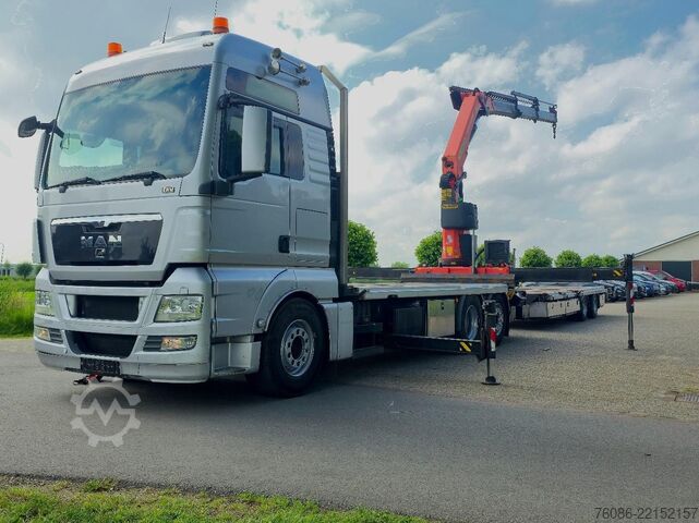 Truk derek MAN TGX 26.400 6x2 KRAANWAGEN!!PALFINGER 34TM !! AF...