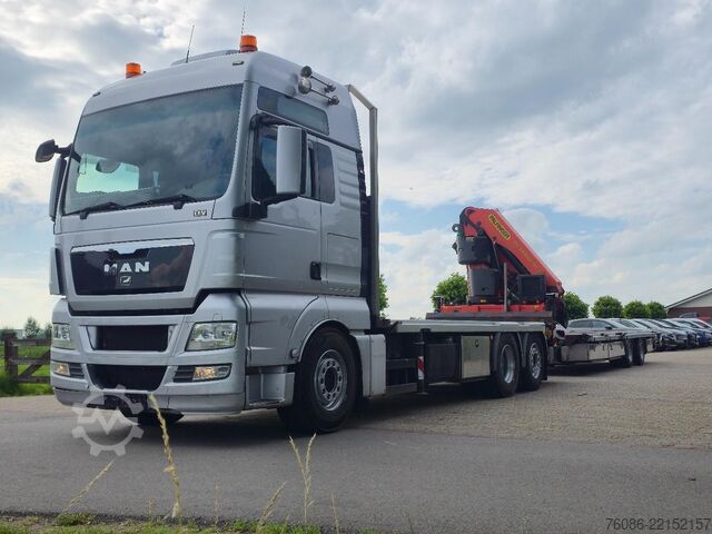 Truk derek MAN TGX 26.400 6x2 KRAANWAGEN!!PALFINGER 34TM !! AF...