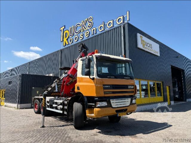 Truk derek Ginaf X 3335 S + PALFINGER  E 165 Z + 6X6 + MANUAL + ...
