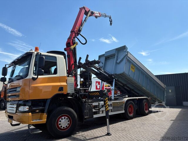 Truk derek Ginaf X 3335 S + PALFINGER  E 165 Z + 6X6 + MANUAL + ...