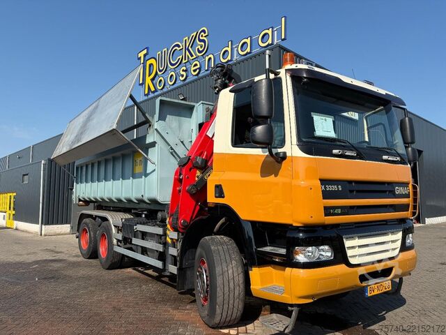 Truk derek Ginaf X 3335 S + PALFINGER  E 165 Z + 6X6 + MANUAL + ...