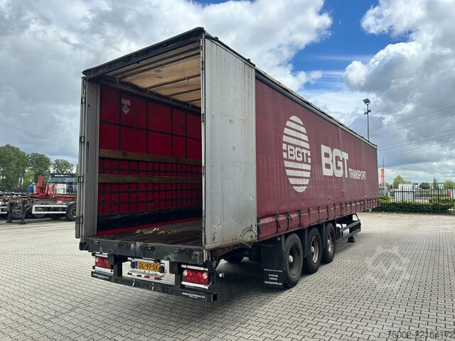 滑动油布 System Trailer BPW DISC / HARDWOODEN FLOOR / NL-TRAILER / APK:...