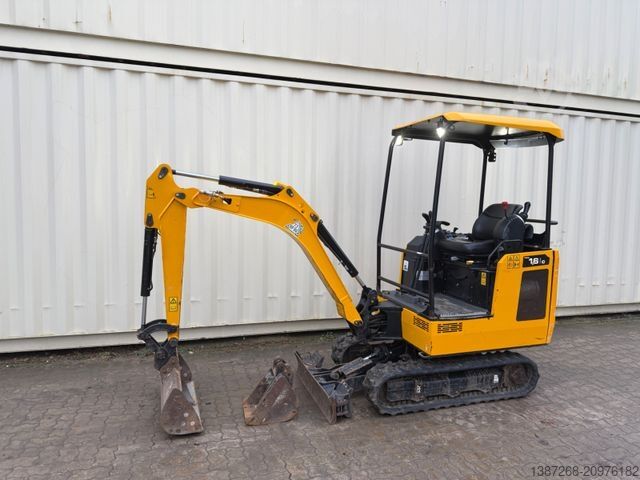 মিনি এক্সকেভেটর JCB 16C-1 /2022 BJ/ 991 H / verbr. Laufwerk/2xLöffel
