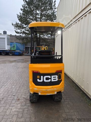 মিনি এক্সকেভেটর JCB 16C-1 /2022 BJ/ 991 H / verbr. Laufwerk/2xLöffel