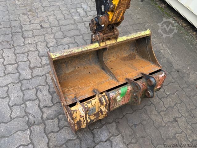মিনি এক্সকেভেটর JCB 16C-1 /2021 BJ/848 H/verbr. Laufwerk/3xLöffel