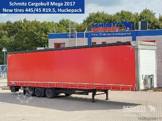 Naczepa otwarta z plandeką Schmitz Cargobull Curtainsider Mega