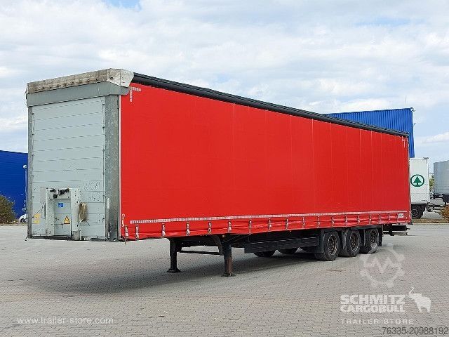 Naczepa otwarta z plandeką Schmitz Cargobull Curtainsider Mega
