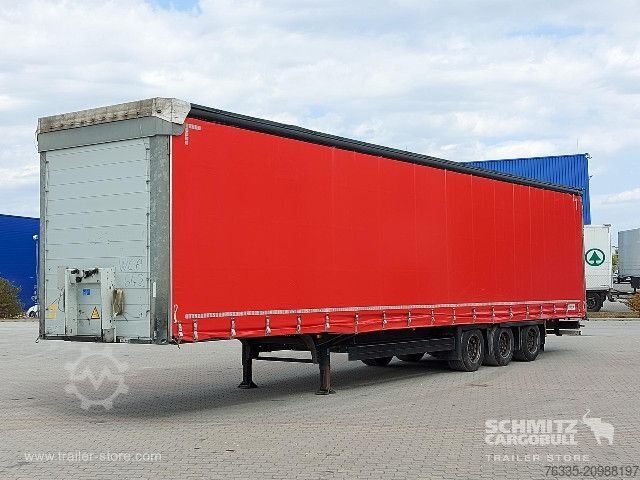Naczepa otwarta z plandeką Schmitz Cargobull Curtainsider Mega