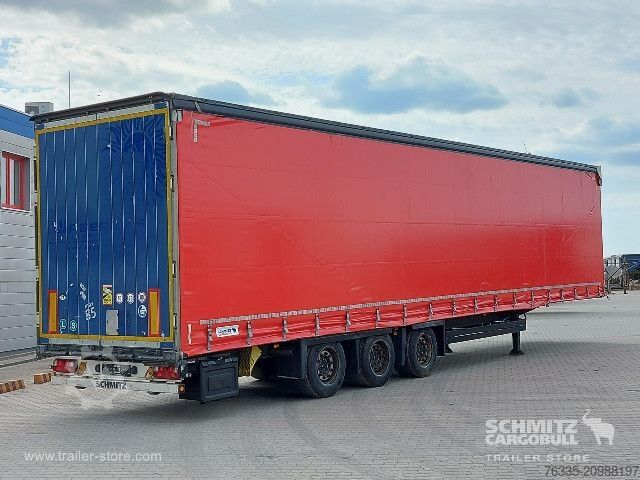 Naczepa otwarta z plandeką Schmitz Cargobull Curtainsider Mega