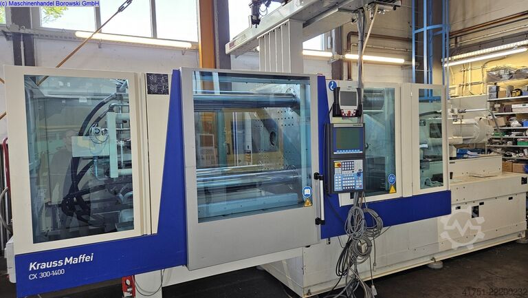 इंजेक्शन मोल्डिंग मशीन KraussMaffei KM 300-1400 CX