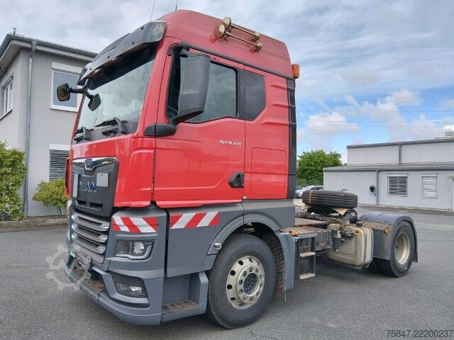 मानक ट्रैक्टर यूनिट MAN TGX 18.470 BL Kipphydraulik Retarder Alu