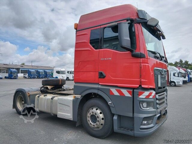 मानक ट्रैक्टर यूनिट MAN TGX 18.470 BL Kipphydraulik Retarder Alu