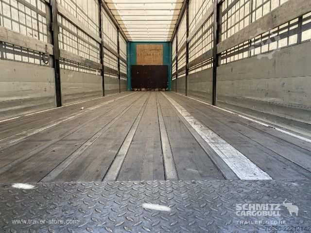Trailer semi terbuka dengan terpal Leci Trailer Semitrailer Curtainsider Dropside Hayon