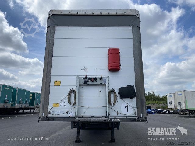 Trailer semi terbuka dengan terpal Schmitz Cargobull Semitrailer Curtainsider Coil