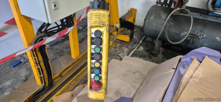 Travessa do guindaste, guindaste, ponte rolante, via de rolamento do guindaste Demag Solomat Portalkran Stahlbau Gleise Donati Kettezug 2t 2000Kg Länge 26x13m