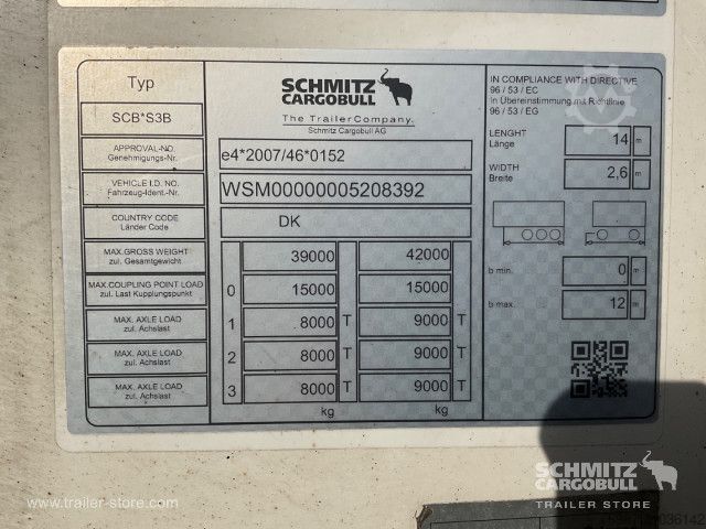 Semirremolque frigorífico Schmitz Cargobull Tiefkühler Standard Doppelstock