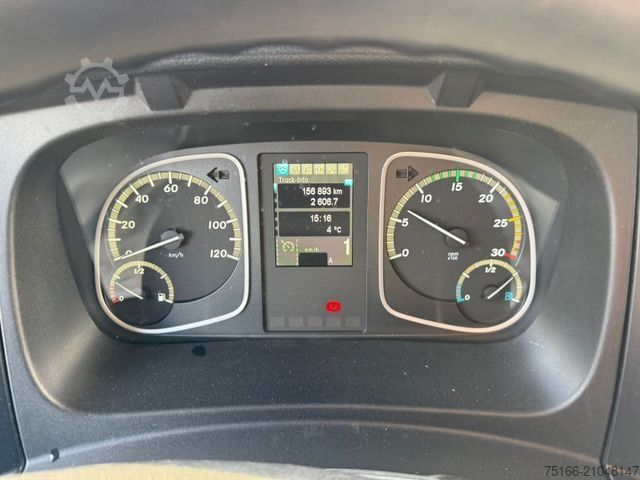 Van berpenutup tirai MERCEDES-BENZ ATEGO 818 L Pritsche/Pl. 5,20 m*Klima*EURO 6 D