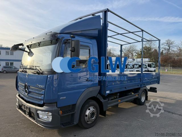 Van berpenutup tirai MERCEDES-BENZ ATEGO 818 L Pritsche/Pl. 5,20 m*Klima*EURO 6 D