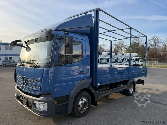 Van berpenutup tirai MERCEDES-BENZ ATEGO 818 L Pritsche/Pl. 5,20 m*Klima*EURO 6 D